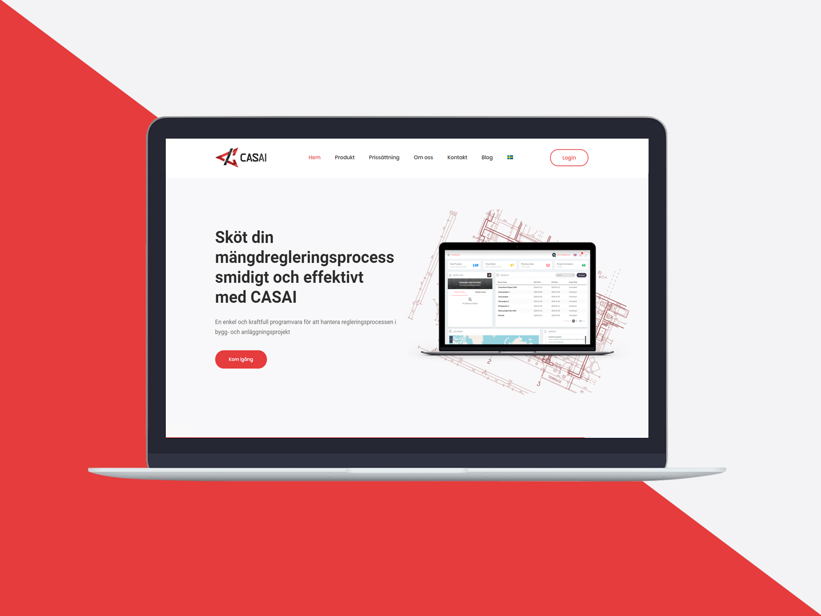 website development for SaaS product
